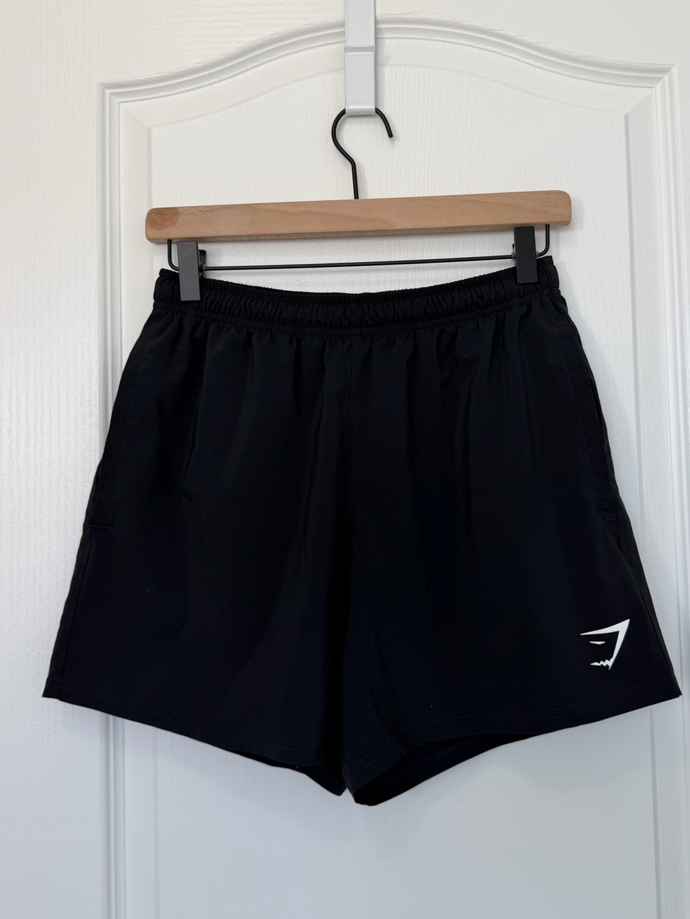 Gymshark Mens Black Athletic Shorts Small